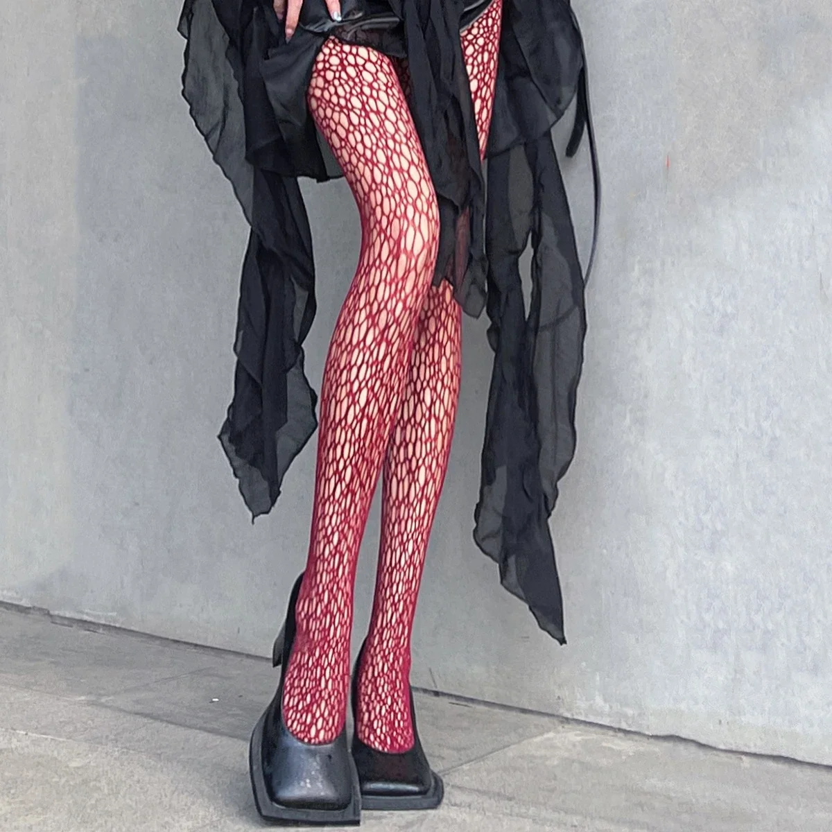 Irregularity Mesh Hole Fish Net Stripper Anti Snag Pantyhose Sexy Events Cosplay Chic Female Fish Net Glossy Underwear Secret
Irregularity Mesh Hole Fish Net Stripper Anti Snag Pantyhose Sexy Events Cosplay Chic Female Fish Net Glossy Underwear Secret