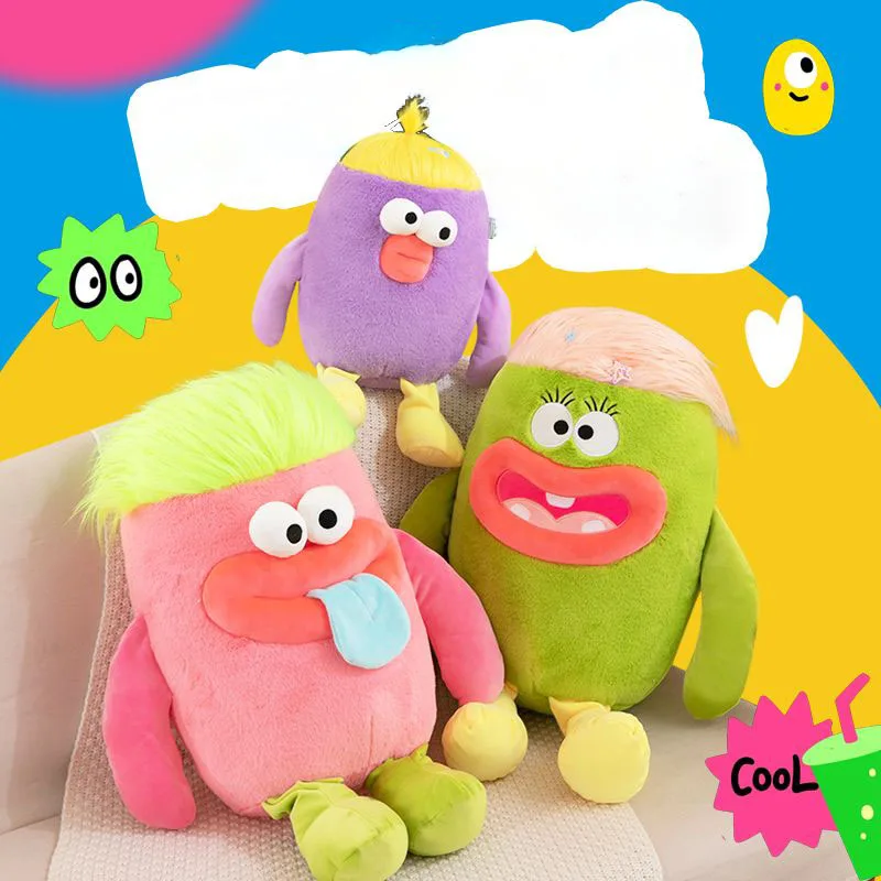 Cute Ugly Monster Plush Toy Soft Stuffed Funny Sausage Mouth Monster Doll Kawaii Weird Plushie for Kids Birthday Gift Home Decor
Cute Ugly Monster Plush Toy Soft Stuffed Funny Sausage Mouth Monster Doll Kawaii Weird Plushie for Kids Birthday Gift Home Decor