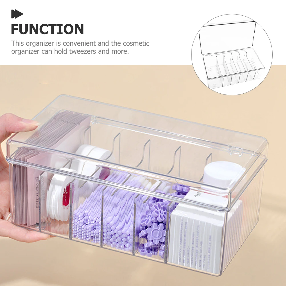 Eyelash Extension Tools Storage Box Acrylic Makeup Organizer Dustproof Container for False Lashes Accessories Cosmetics Tools
Eyelash Extension Tools Storage Box Acrylic Makeup Organizer Dustproof Container for False Lashes Accessories Cosmetics Tools