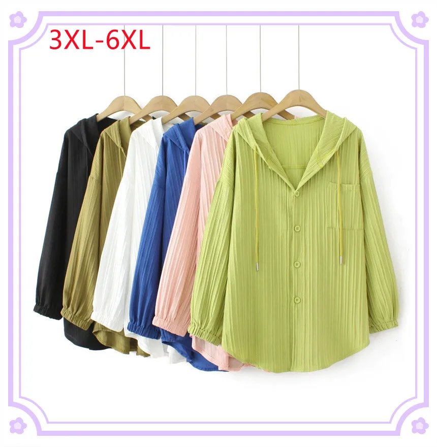 New 2025 Ladies Spring Autumn Plus Size Shirt For Women Large Size Long Sleeve V-neck Hoodie Tops Coat 3XL 4XL 5XL 6XL
New 2025 Ladies Spring Autumn Plus Size Shirt For Women Large Size Long Sleeve V-neck Hoodie Tops Coat 3XL 4XL 5XL 6XL