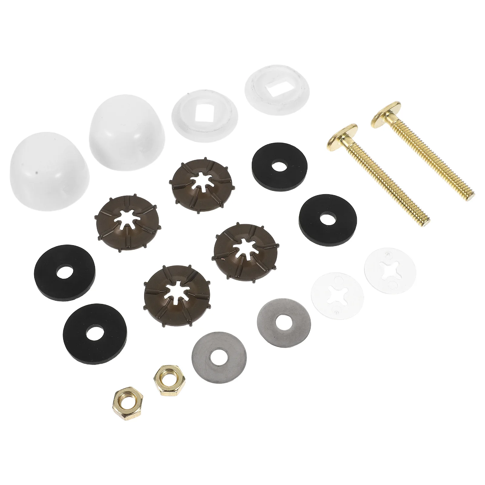 1Set Toilet Mounting Set Stainless Steel Floor Anchor Screws with Gasket and Caps for Waterproof Toilet Bowl Fixing in Humid
1Set Toilet Mounting Set Stainless Steel Floor Anchor Screws with Gasket and Caps for Waterproof Toilet Bowl Fixing in Humid