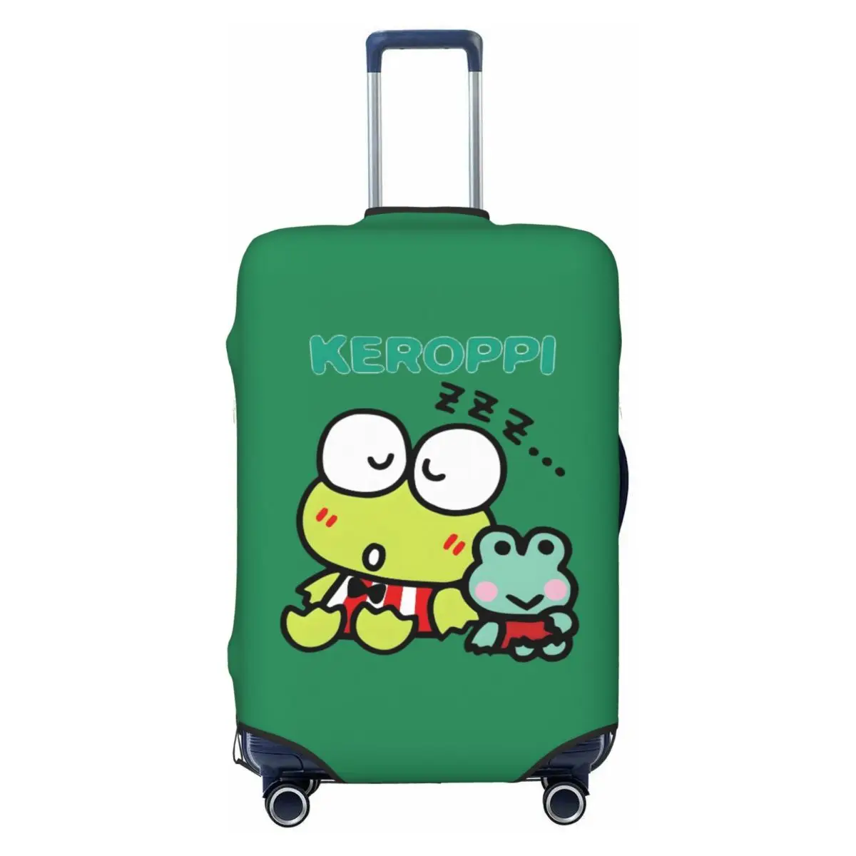 Изготовленный на заказ чехол для чемодана Sanrio Kero Kero Keroppi, пылезащитный чехол для багажа, защита для 18-32 дюймов
Изготовленный на заказ чехол для чемодана Sanrio Kero Kero Keroppi, пылезащитный чехол для багажа, защита для 18-32 дюймов