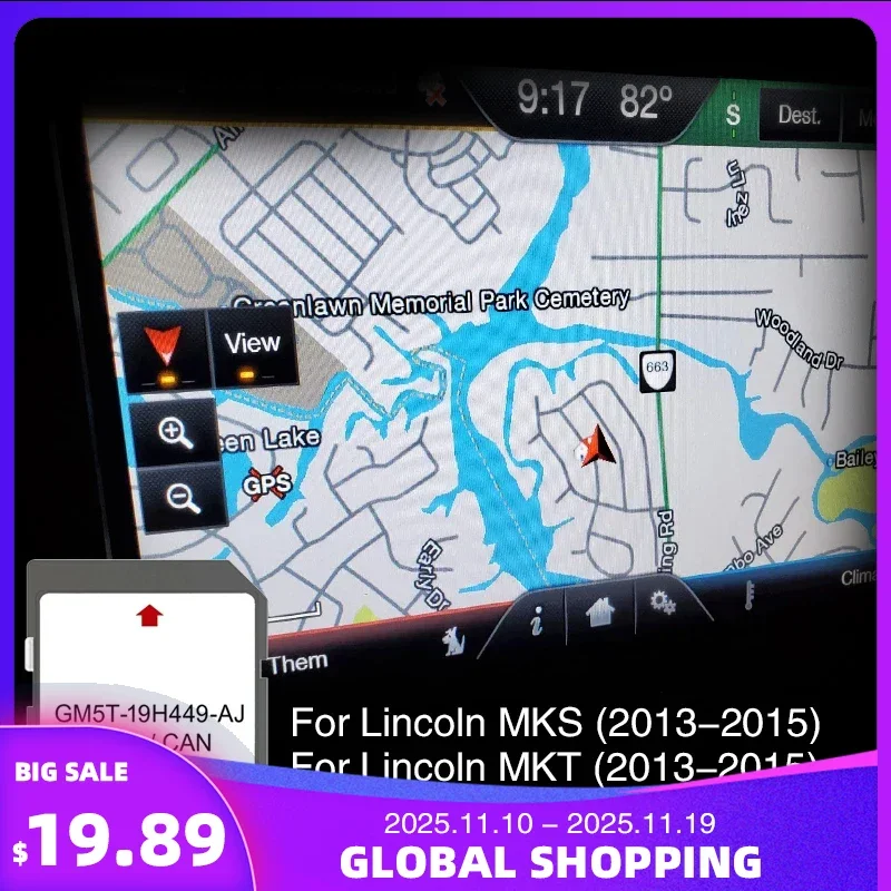 GM5T-19H449-AJ USA CAN Mex North America Area Car SD Card A15 Cid Maps GPS Navigation for Lincoln Car NAVI Accessories
GM5T-19H449-AJ USA CAN Mex North America Area Car SD Card A15 Cid Maps GPS Navigation for Lincoln Car NAVI Accessories