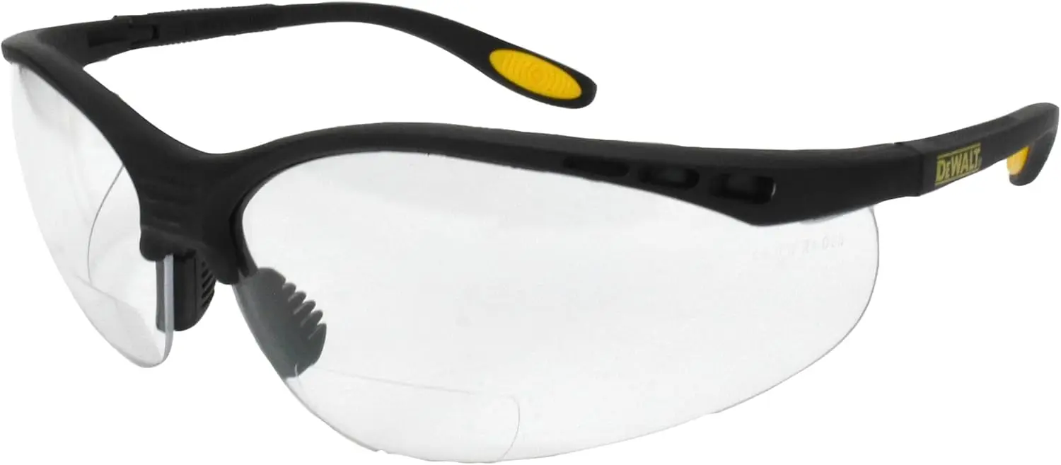 Reinforcer Rx-Bifocal Safety Glasses with Clear Lens 1.5 Diopter for Reading and Protection
Reinforcer Rx-Bifocal Safety Glasses with Clear Lens 1.5 Diopter for Reading and Protection