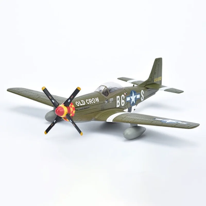 Diecast American P-51 Militarized Combat Fighter Jet Alloy & Plastic Model 1:72 Scale Toy Gift Collection Simulation Display
Diecast American P-51 Militarized Combat Fighter Jet Alloy & Plastic Model 1:72 Scale Toy Gift Collection Simulation Display