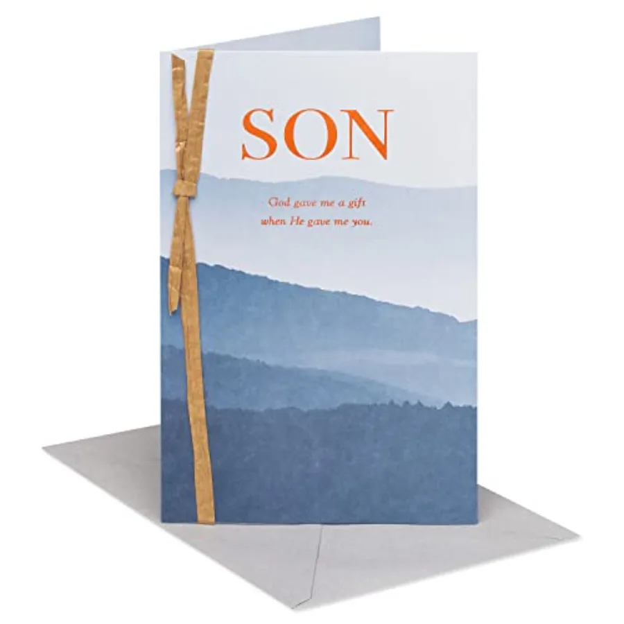 Religious Birthday Card for Son Blessing In My Life
Religious Birthday Card for Son Blessing In My Life