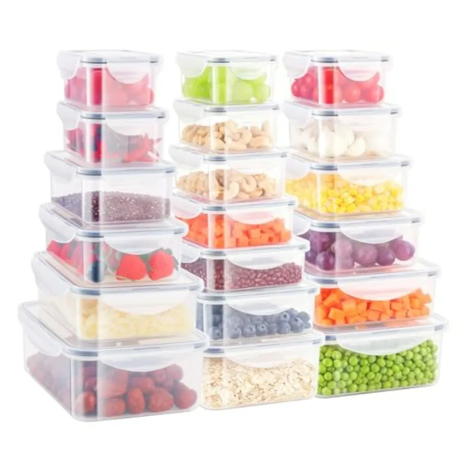 WELKOR 36 Piece Airtight Food Storage Containers BPA-Free Plastic Jars with Lids Stackable Leakproof for Kitchen Pantry Fridge
WELKOR 36 Piece Airtight Food Storage Containers BPA-Free Plastic Jars with Lids Stackable Leakproof for Kitchen Pantry Fridge
