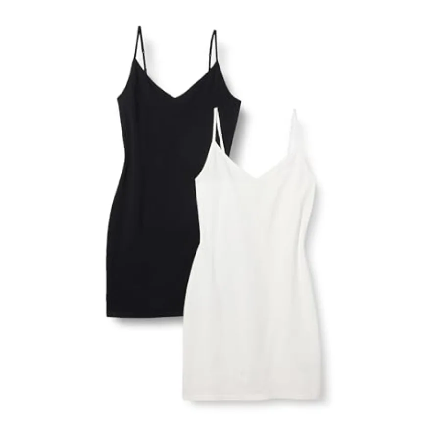 Women's Slim Fit Cotton Layering Slip Dress
Women's Slim Fit Cotton Layering Slip Dress