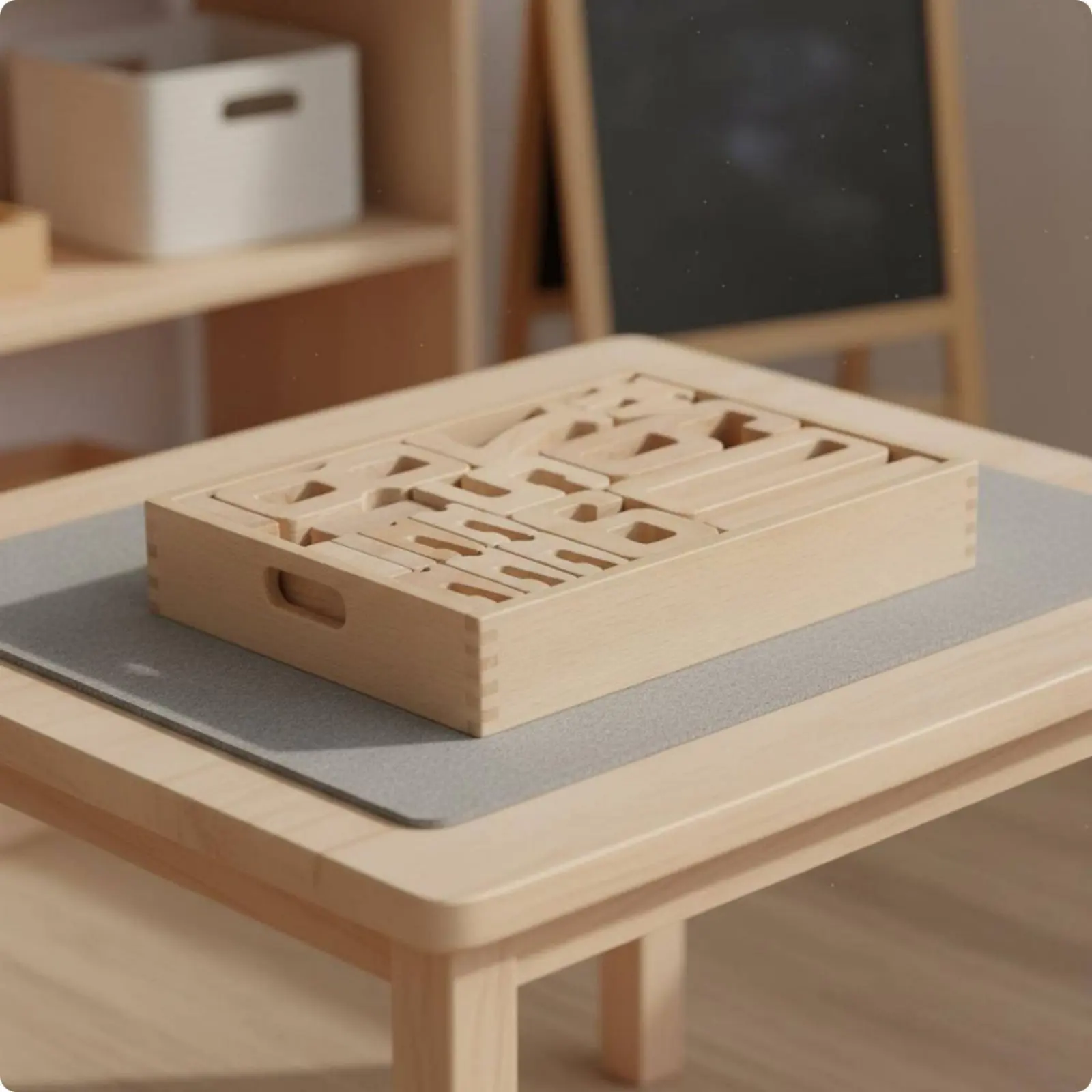 Wooden Number Blocks Set Large Pieces Math Counting Blocks Number Stacking Toy Fine Movement Skills Counting Shape Stacker