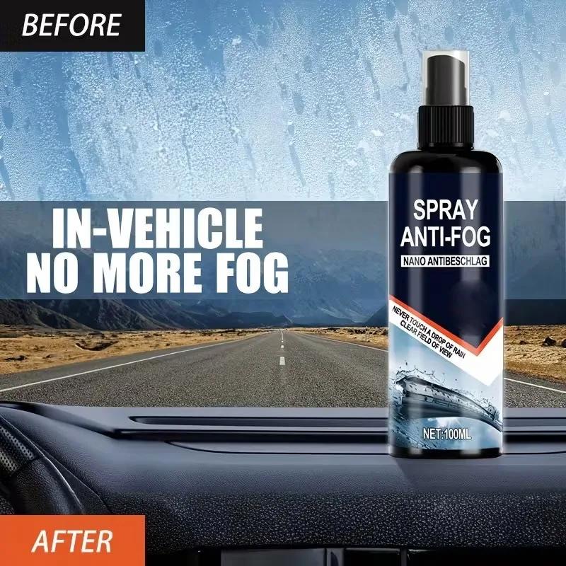 Rain repellent, anti-fog agent, anti-fog windshield washer fluid for cars, window defogger for vehicle interior
Rain repellent, anti-fog agent, anti-fog windshield washer fluid for cars, window defogger for vehicle interior