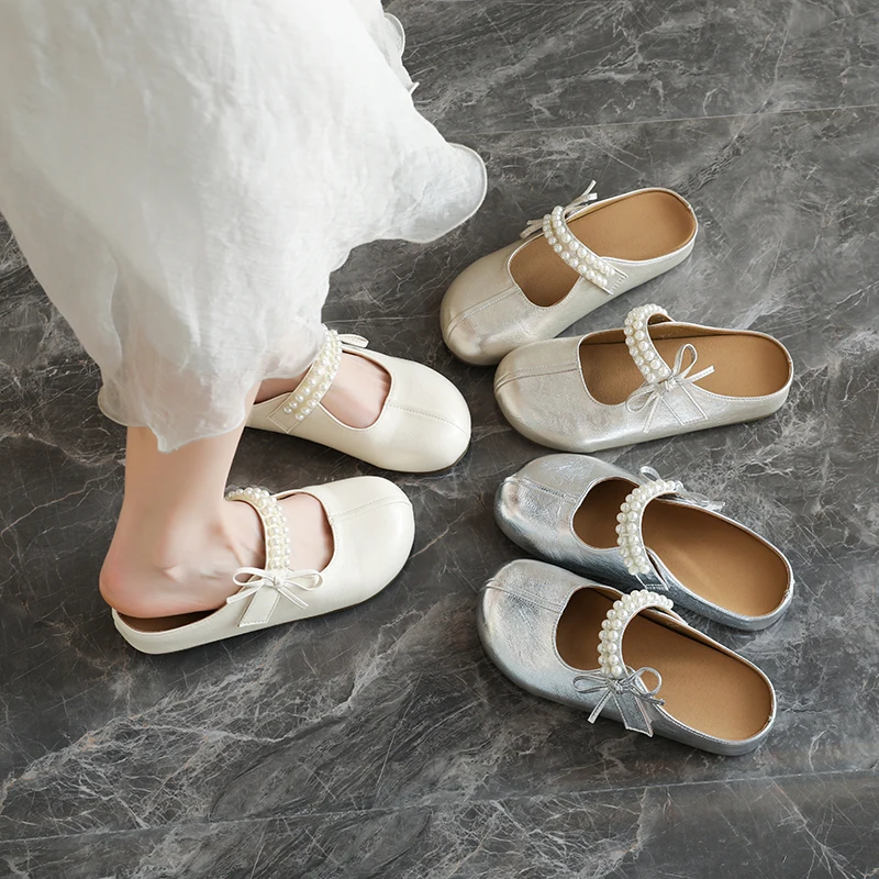 French Style Closed Toe Mules Shoes Women Low Cut Thick Sole Outdoor Slippers Comfortable Non Slip Casual Daily Walking Shoes
French Style Closed Toe Mules Shoes Women Low Cut Thick Sole Outdoor Slippers Comfortable Non Slip Casual Daily Walking Shoes