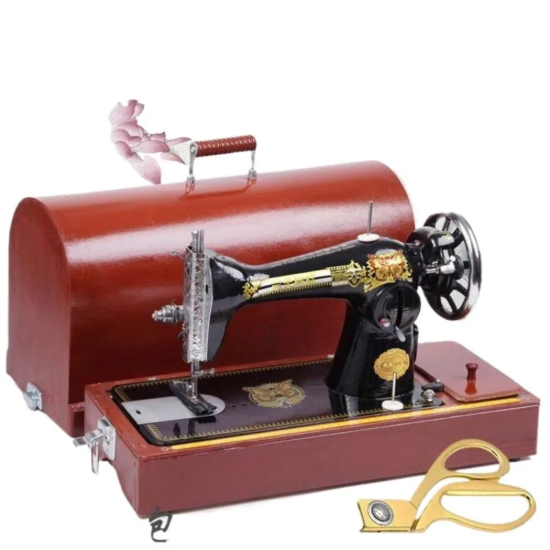 Vintage sewing machine butterfly brand household tailor machine electric thick desktop fully automatic small pedal car
Vintage sewing machine butterfly brand household tailor machine electric thick desktop fully automatic small pedal car
