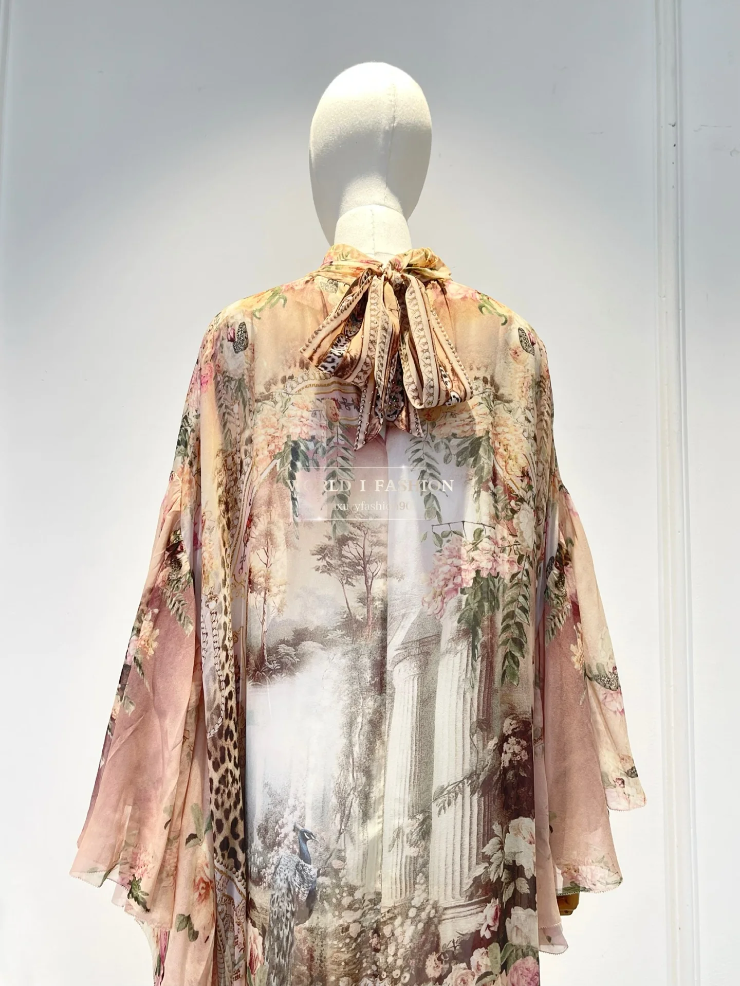 New Beautiful Pink Floral Print Ruffle Hem Long Sleeve Midi Dress for Women
New Beautiful Pink Floral Print Ruffle Hem Long Sleeve Midi Dress for Women