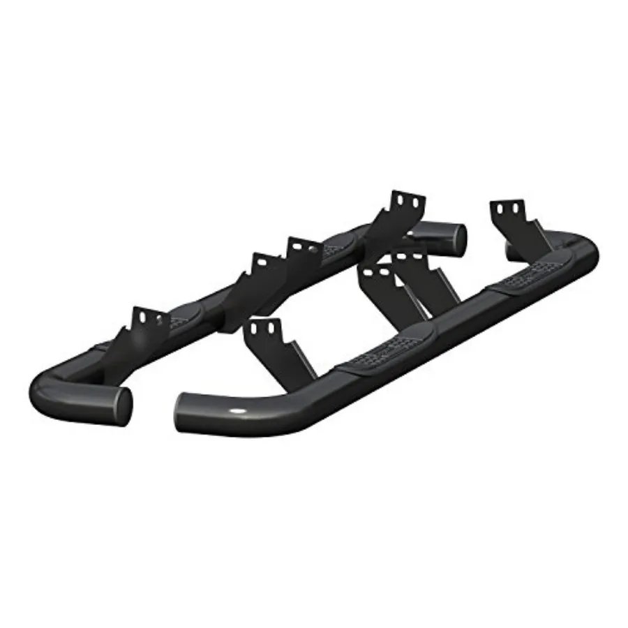 204075 3-Inch Round Black Steel Nerf Bars No-Drill Installation for Select Hummer H2 Models Enhances Vehicle Accessibility and
204075 3-Inch Round Black Steel Nerf Bars No-Drill Installation for Select Hummer H2 Models Enhances Vehicle Accessibility and