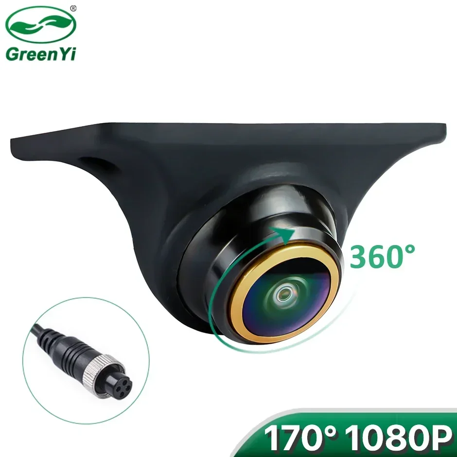 MCCD 170° Wide Angle AHD 1080P 360° Adjustable Reverse Backup Rear View Camera with 4 Pin Aviation Head 15M Cable Adapter Plug
MCCD 170° Wide Angle AHD 1080P 360° Adjustable Reverse Backup Rear View Camera with 4 Pin Aviation Head 15M Cable Adapter Plug