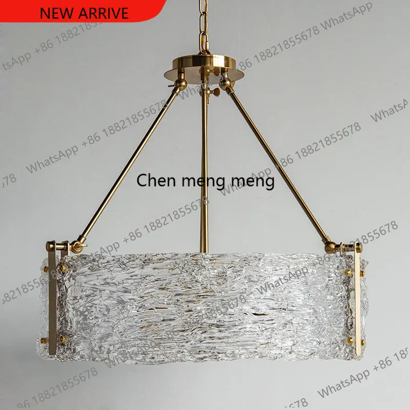 B182 American light luxury handmade glass living room light creative simple modern master bedroom dining room chandelier
B182 American light luxury handmade glass living room light creative simple modern master bedroom dining room chandelier