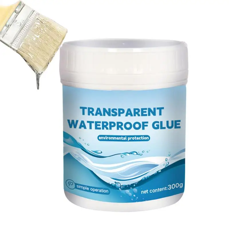 Transparent Waterproof Adhesive 300g Bathroom Tile Transparent Glue Water-Based Clear Sealant Super Strong Anti-Leakage
Transparent Waterproof Adhesive 300g Bathroom Tile Transparent Glue Water-Based Clear Sealant Super Strong Anti-Leakage