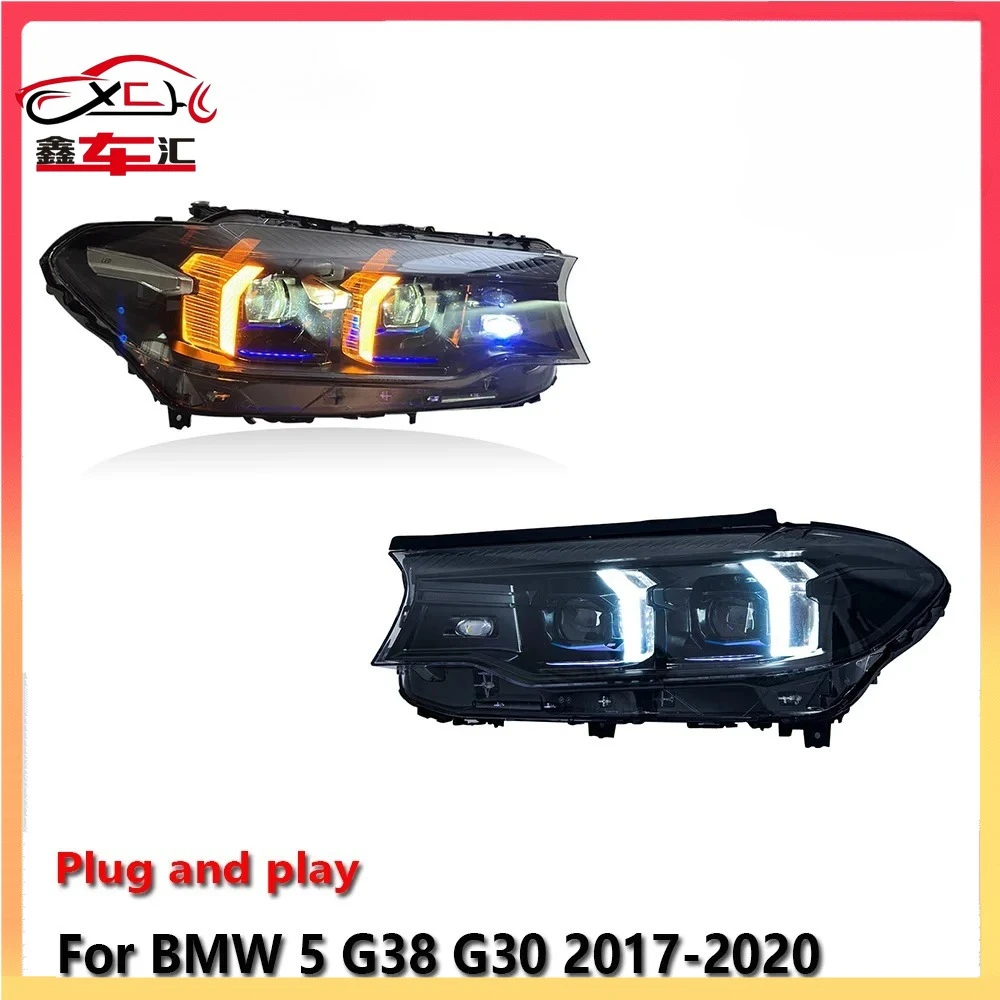 Car LED Headlight Light Parts For BMW 5 G38 G30 2017-2020 Auto Fog DRL Brake Turn Signal Lamp Plug And Play
Car LED Headlight Light Parts For BMW 5 G38 G30 2017-2020 Auto Fog DRL Brake Turn Signal Lamp Plug And Play