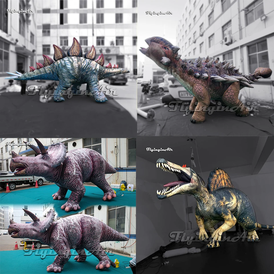 Giant Inflatable Dinosaur Triceratops, Brachiosaurus, Tyrannosaurus Rex, Stegosaurus and Spinosaurus
Giant Inflatable Dinosaur Triceratops, Brachiosaurus, Tyrannosaurus Rex, Stegosaurus and Spinosaurus