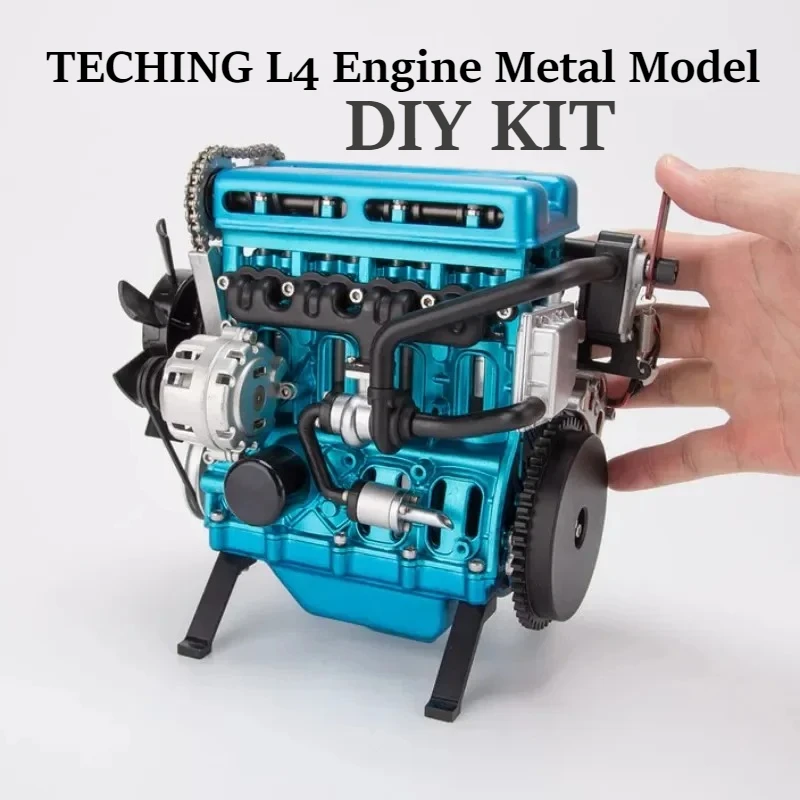 TECHING L4 Engine Model KIT DIY Inline 4 Cylinder Metal Assembly Model 360+ Parts Educational Toy
TECHING L4 Engine Model KIT DIY Inline 4 Cylinder Metal Assembly Model 360+ Parts Educational Toy