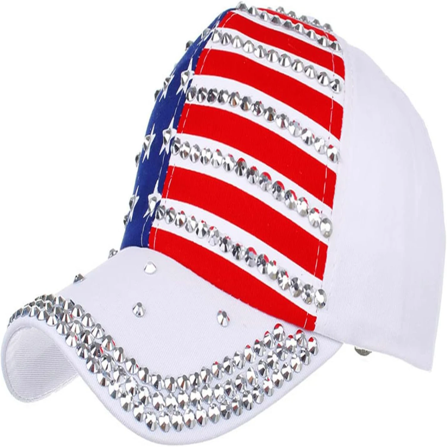Sequined American Flag Top Hat - A stunning, patriotic accessory to complete your party outfit. Stand out from the crowd with th
Sequined American Flag Top Hat - A stunning, patriotic accessory to complete your party outfit. Stand out from the crowd with th
