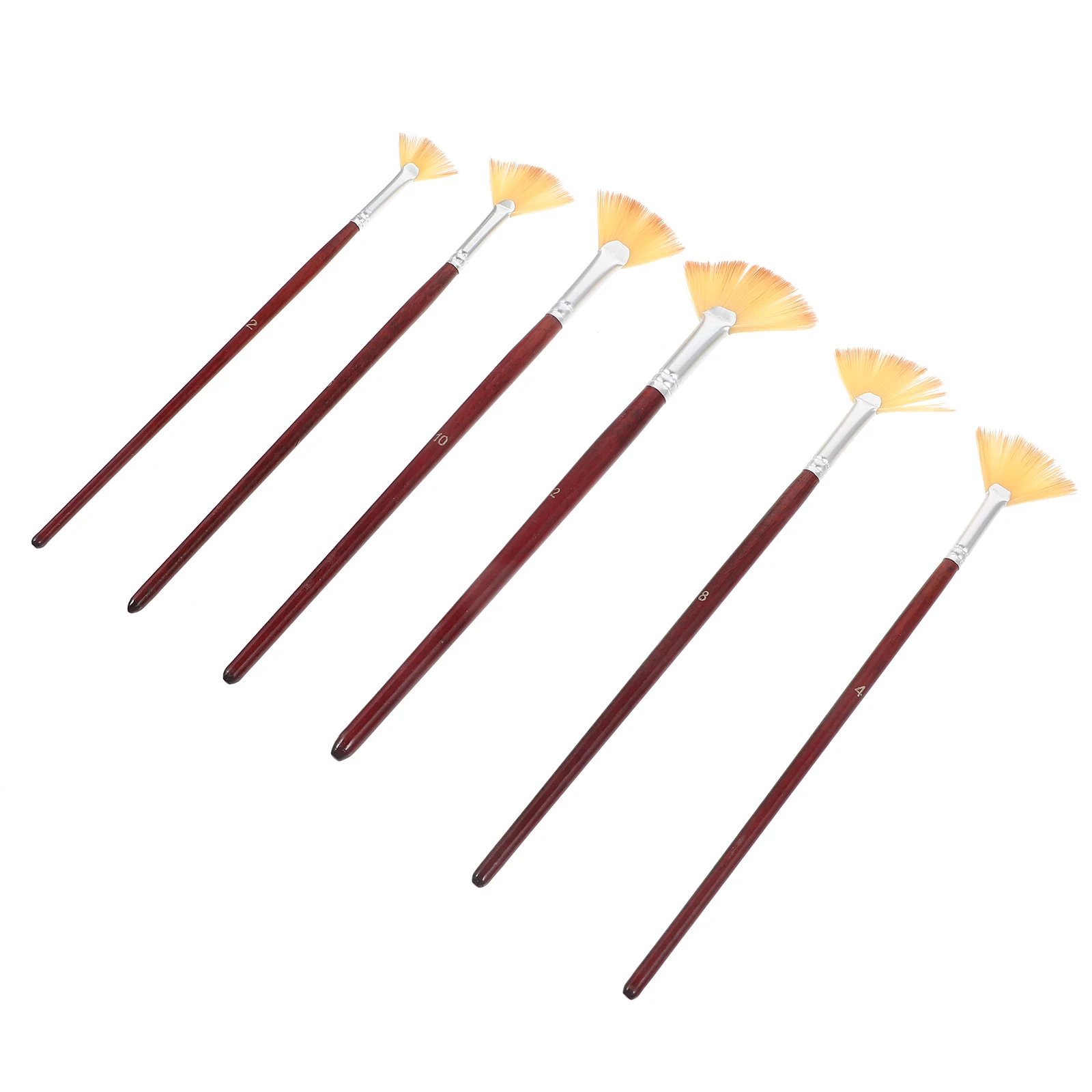 6pcs Set Paint Brushes for Acrylic Watercolor Artist Flat Designed Wear Resistant Portable Paint Supply Ergonomic
6pcs Set Paint Brushes for Acrylic Watercolor Artist Flat Designed Wear Resistant Portable Paint Supply Ergonomic