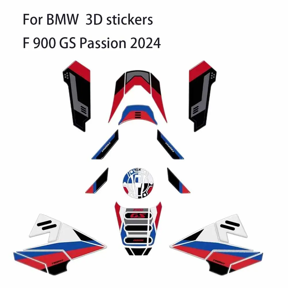 2024 For BMW F 900 GS Passion Motorcycle Accessories 3D Resin Sticker Protection Decal Full set of stickers
2024 For BMW F 900 GS Passion Motorcycle Accessories 3D Resin Sticker Protection Decal Full set of stickers
