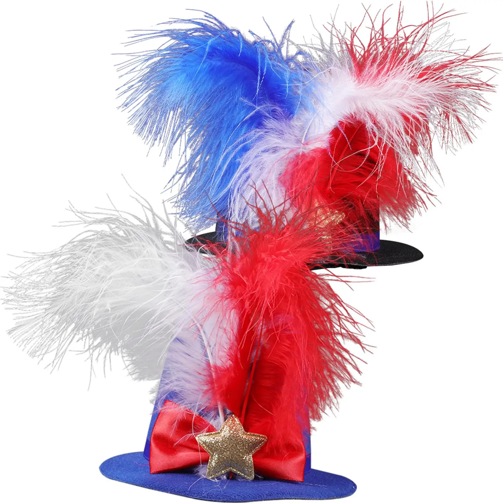 2Pcs Patriotic Women Kids Plastic American Lightweight Headdresses Hat For Men July 4th Top Hat Party Accessories
2Pcs Patriotic Women Kids Plastic American Lightweight Headdresses Hat For Men July 4th Top Hat Party Accessories