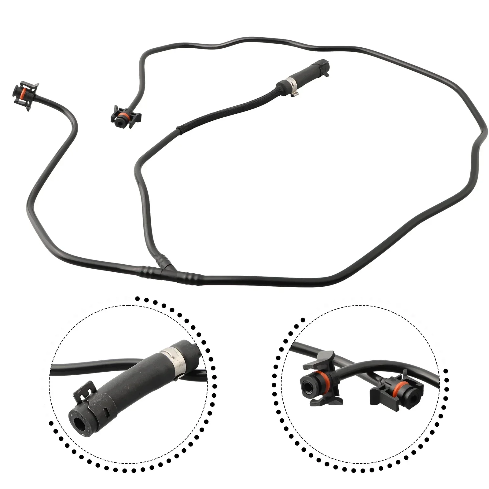 Coolant Reservoir Hose Black CV6Z-8K012-K Plastic&Metal&Rubber Return Pipe Fit For Ford Focus 2012-2018 Easy Installation
Coolant Reservoir Hose Black CV6Z-8K012-K Plastic&Metal&Rubber Return Pipe Fit For Ford Focus 2012-2018 Easy Installation