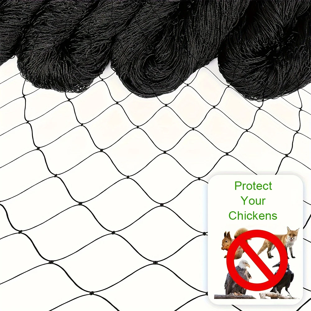 Nylon Bird Netting Mesh Hawk Netting Protective Garden Bird Net 25 X 50 FT Fruit Tree Netting for Vegetables Poultry
Nylon Bird Netting Mesh Hawk Netting Protective Garden Bird Net 25 X 50 FT Fruit Tree Netting for Vegetables Poultry