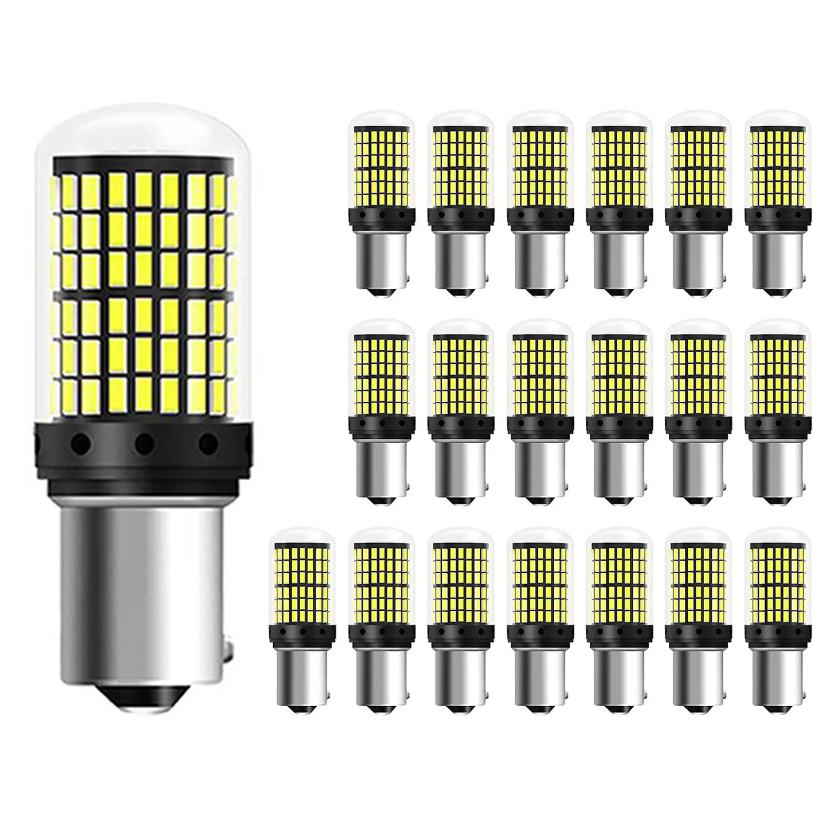 Лампы головного света 1156 BAU15S PY21W светодиодный 3014 144SMD 24W 6000k Canbus, сигнал заднего поворота, 20 шт.
Лампы головного света 1156 BAU15S PY21W светодиодный 3014 144SMD 24W 6000k Canbus, сигнал заднего поворота, 20 шт.
