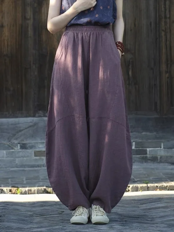 Свободные хлопковые льняные брюки большого размера, женские повседневные длинные брюки-фонарики для сидения, медитации, дзен-тай-чи, осень-зима, Новое поступление
Свободные хлопковые льняные брюки большого размера, женские повседневные длинные брюки-фонарики для сидения, медитации, дзен-тай-чи, осень-зима, Новое поступление