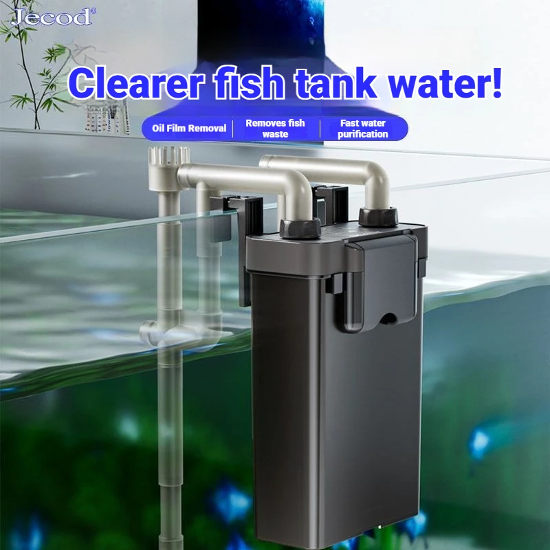 Jebao Hanging Aquarium Filter, 3-in-1 Waterfall Cascade Filter with Oxygen Pump, Quiet Submersible Circulation Pump for Small F
Jebao Hanging Aquarium Filter, 3-in-1 Waterfall Cascade Filter with Oxygen Pump, Quiet Submersible Circulation Pump for Small F