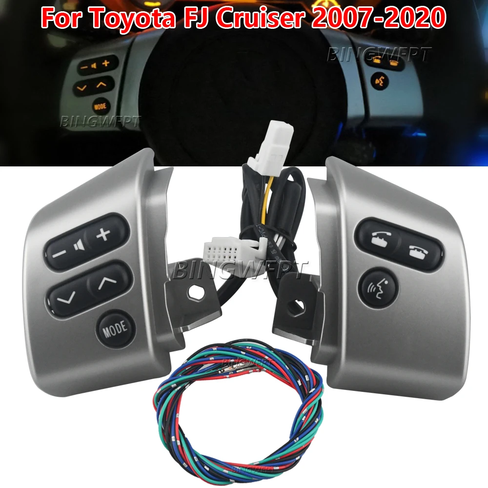 84250-35070 For Toyota FJ Cruiser 2007-2020 NEW Steering Wheel Control Phone Buttons Volume Mode Function Switch With Wire
84250-35070 For Toyota FJ Cruiser 2007-2020 NEW Steering Wheel Control Phone Buttons Volume Mode Function Switch With Wire