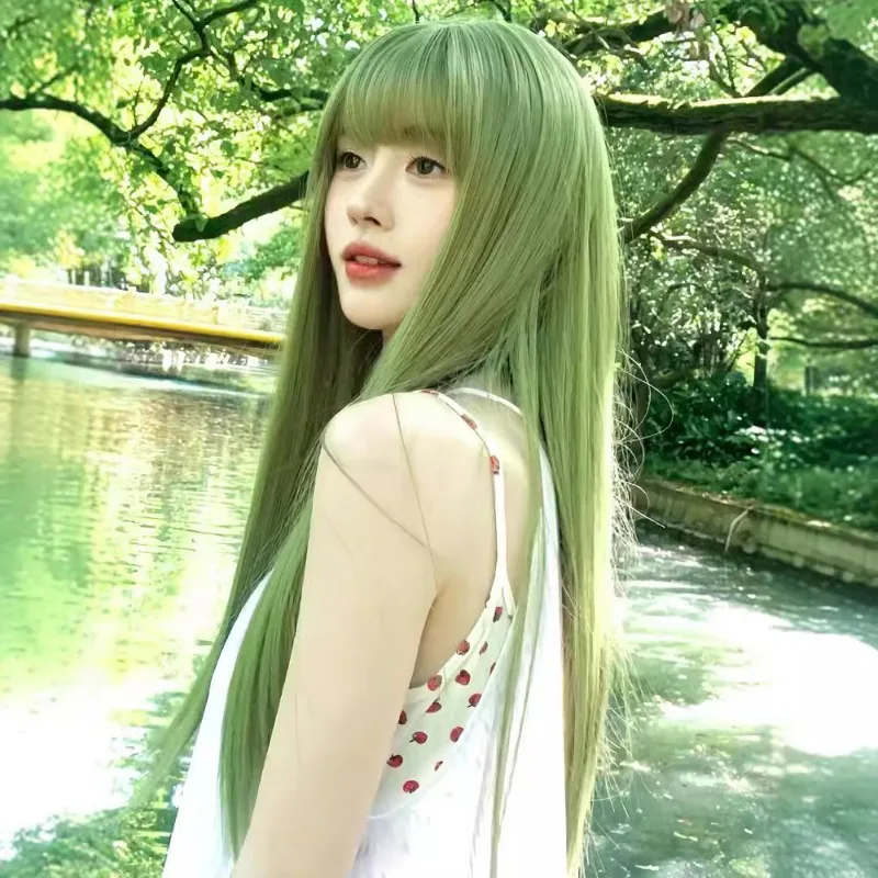 Женский зеленый полный парик, длинные прямые волосы, летние легкие, тонкие, дышащие, для косплея, вечерние, естественный вид, головной убор
Женский зеленый полный парик, длинные прямые волосы, летние легкие, тонкие, дышащие, для косплея, вечерние, естественный вид, головной убор
