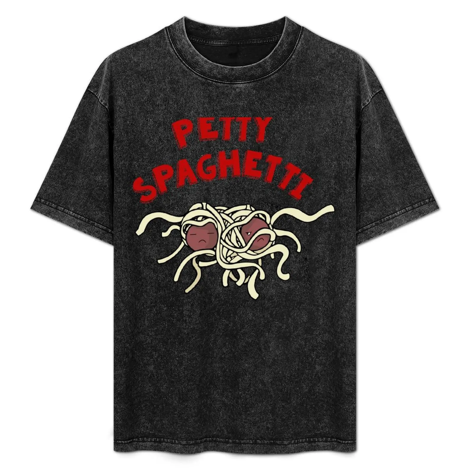 Petty Spaghetti - Funny T-Shirt Modern Print Casual T-Shirt
Petty Spaghetti - Funny T-Shirt Modern Print Casual T-Shirt