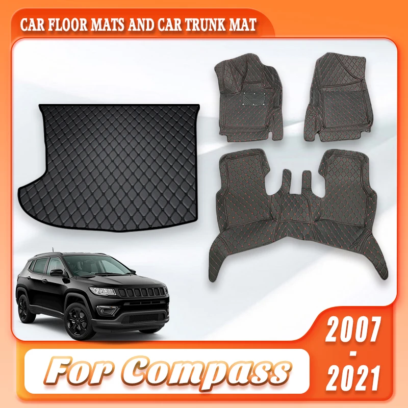 Car Floor Mats Trunk Liner For Jeep Compass 2007-2021 Scratch-Resistant Anti-Slip Anti Mud Vehicle Interior Accessories Carpets
Car Floor Mats Trunk Liner For Jeep Compass 2007-2021 Scratch-Resistant Anti-Slip Anti Mud Vehicle Interior Accessories Carpets