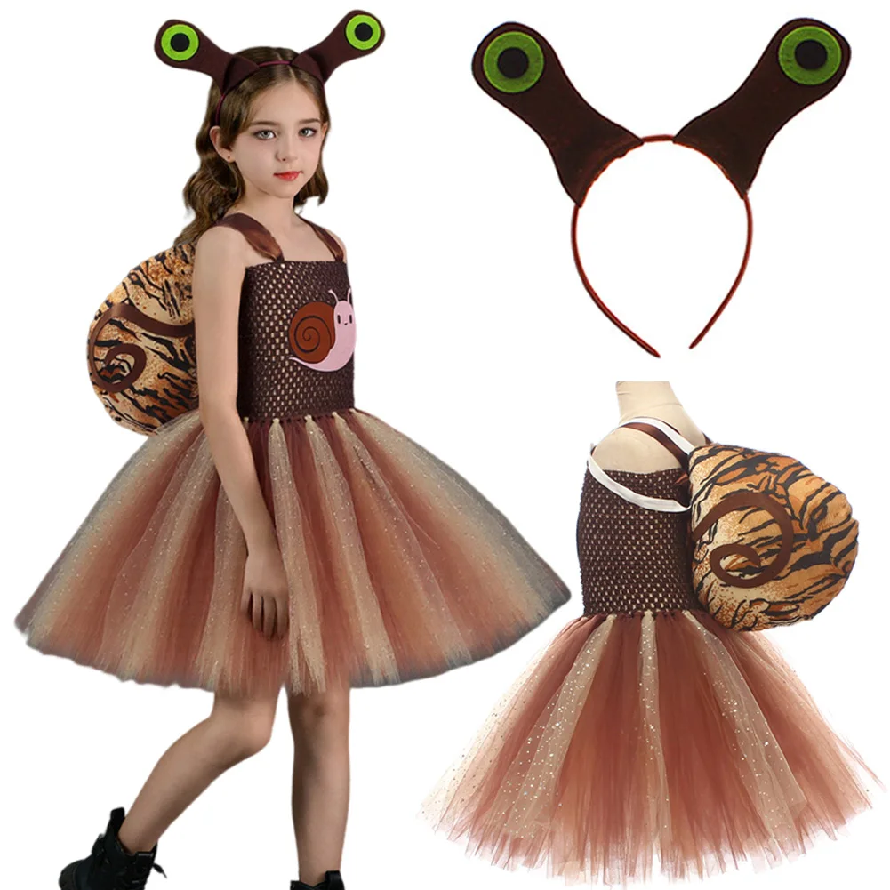 Cute Snail Cosplay Fantasy Girls Cloth Cartoon Animal Stage Costume Disguise Teen 6 to 14 Years Roleplay Fantasia Party Outfits
Cute Snail Cosplay Fantasy Girls Cloth Cartoon Animal Stage Costume Disguise Teen 6 to 14 Years Roleplay Fantasia Party Outfits