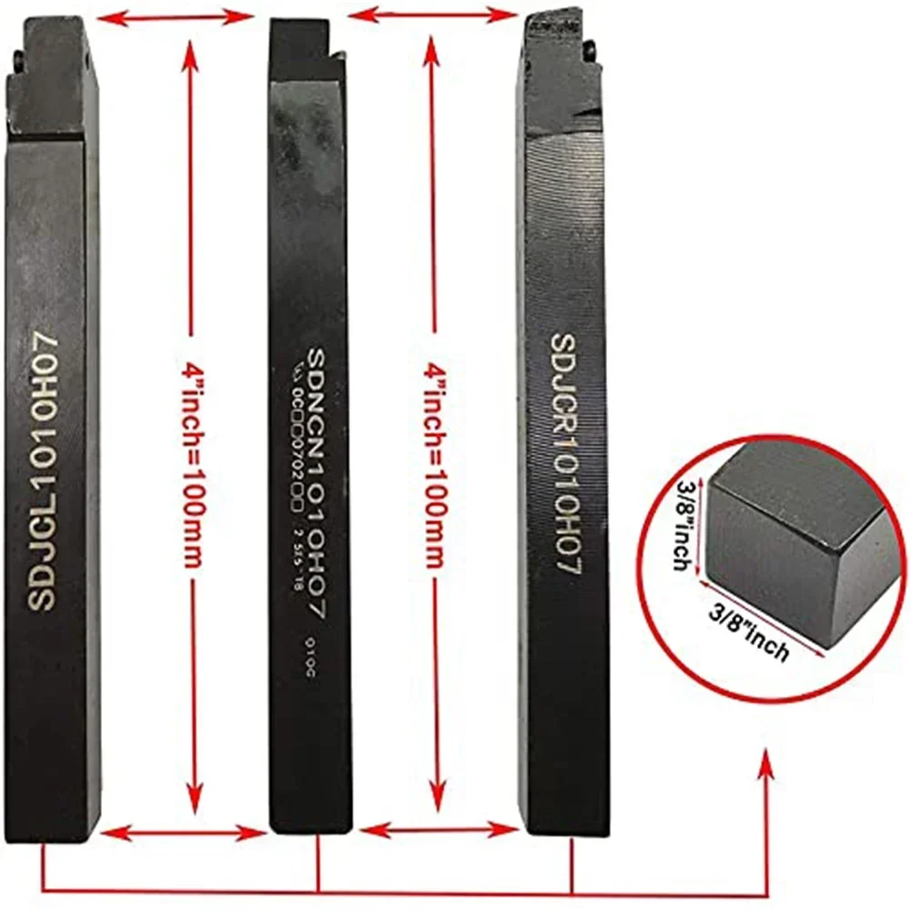 High Strength Tool Holder Set SDNCN1010H07 SDJCL1010H07 SDJCR1010H07 with Carbide Inserts for Efficient Cutting
High Strength Tool Holder Set SDNCN1010H07 SDJCL1010H07 SDJCR1010H07 with Carbide Inserts for Efficient Cutting