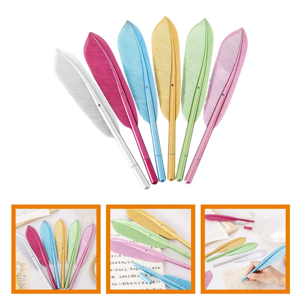 6Pcs Decorative Plume Writing Pen Multi-Function Gel Ink Pen No Fatigue Grip Ideal for Homework Exams Greeting Cards Crafting
6Pcs Decorative Plume Writing Pen Multi-Function Gel Ink Pen No Fatigue Grip Ideal for Homework Exams Greeting Cards Crafting