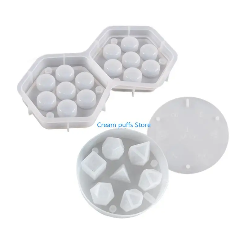 50LE Various Shapes Dices Fillet Square Triangle Dices Epoxy Mold with Storage Box
50LE Various Shapes Dices Fillet Square Triangle Dices Epoxy Mold with Storage Box