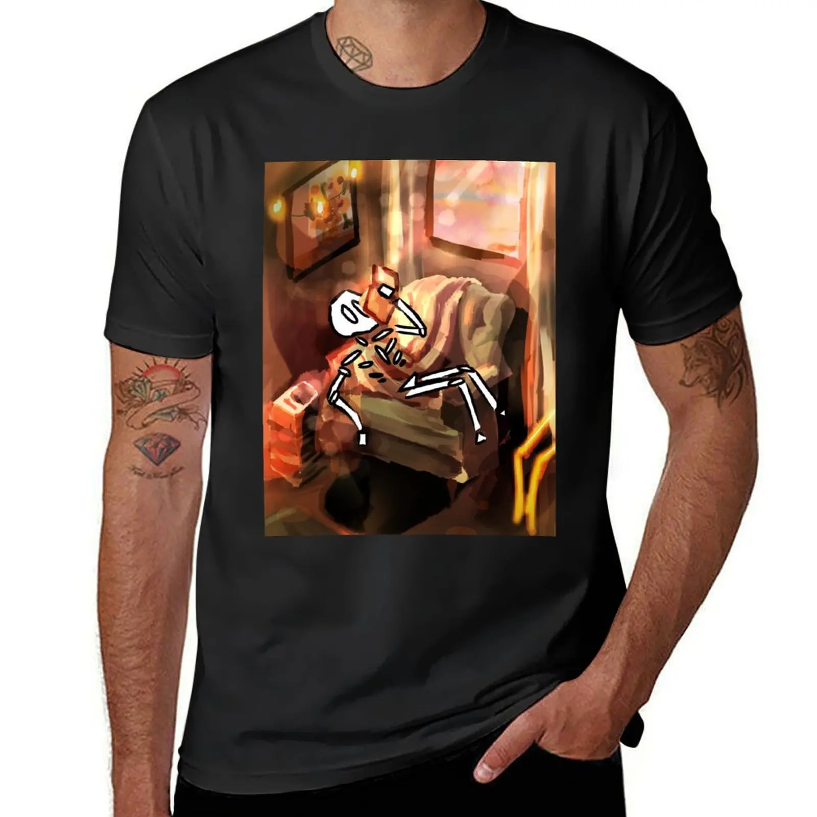 #023 Skeleton’s Cosy Night In T-Shirt summer tops gifts for boyfriend funny meme t-shirts mens t shirts casual stylish
#023 Skeleton’s Cosy Night In T-Shirt summer tops gifts for boyfriend funny meme t-shirts mens t shirts casual stylish