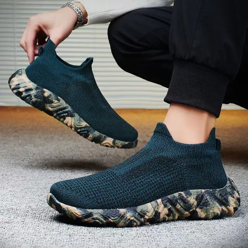 Summer thick-soled camouflage men's shoes are fashionable, breathable, lightweight, deodorizing and casual mesh shoes
Summer thick-soled camouflage men's shoes are fashionable, breathable, lightweight, deodorizing and casual mesh shoes