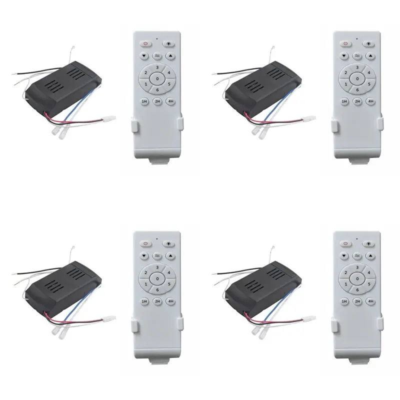 【ONCE IN A YEAR DEAL】4X Universal Ceiling Fan Remote Control Kit Low Voltage 50W Dc Fan Light Driver Controller 6-Speed & Timing
【ONCE IN A YEAR DEAL】4X Universal Ceiling Fan Remote Control Kit Low Voltage 50W Dc Fan Light Driver Controller 6-Speed & Timing