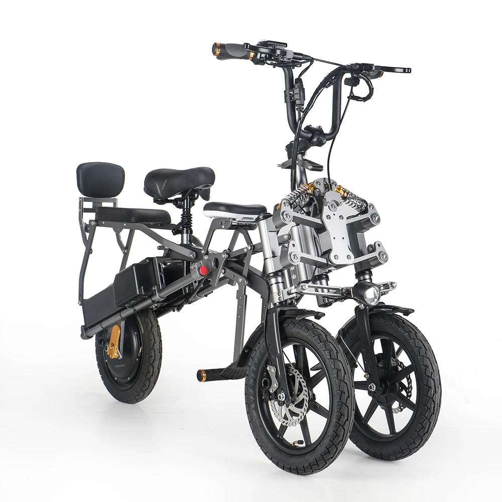 Electric Scooters Three Wheeler Adult New E-bike Foldable Balance Bike 3 Wheeler Electric Scooter,dual Battery 48v 500w Unisex
Electric Scooters Three Wheeler Adult New E-bike Foldable Balance Bike 3 Wheeler Electric Scooter,dual Battery 48v 500w Unisex