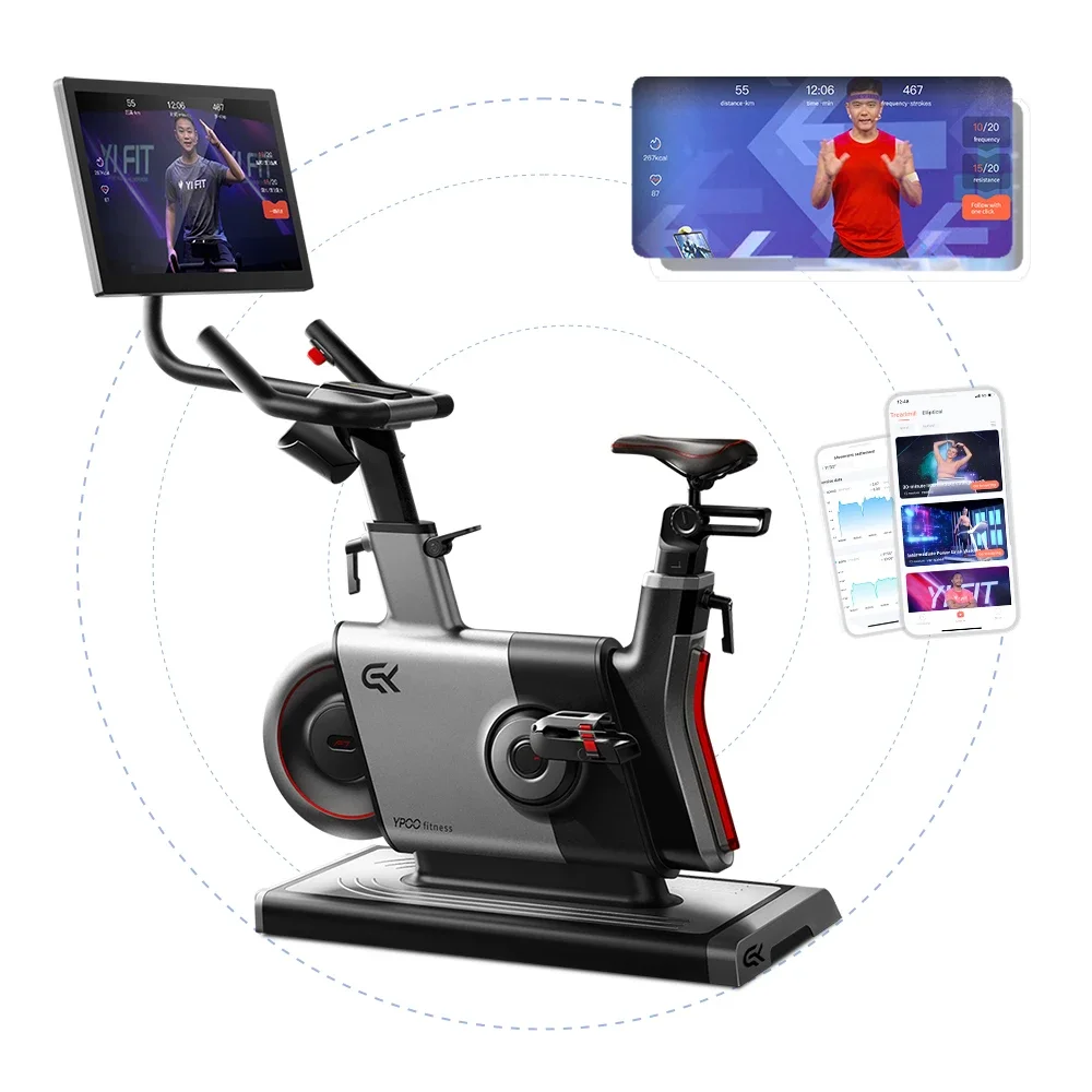 10kg Magnetic Flywheel Home Exercise Spinning Bike Gym Fitness Spinning Bike LED TFT Screen Optional with APP
10kg Magnetic Flywheel Home Exercise Spinning Bike Gym Fitness Spinning Bike LED TFT Screen Optional with APP