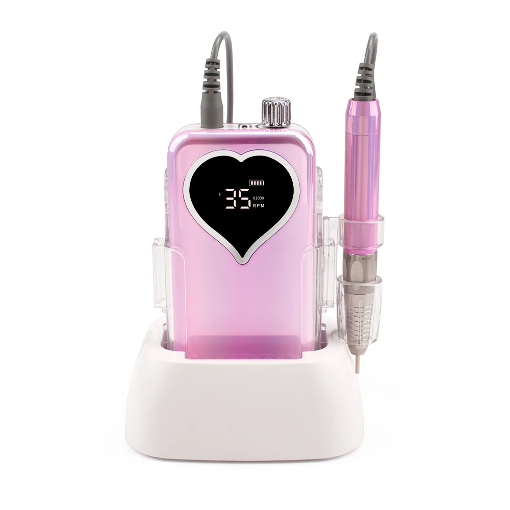 Misbeauty Professional Price Rose Gold Elegant Portable Wireless E File Electric Nail Drill Machine Set 35000RPM for Nail Care
Misbeauty Professional Price Rose Gold Elegant Portable Wireless E File Electric Nail Drill Machine Set 35000RPM for Nail Care