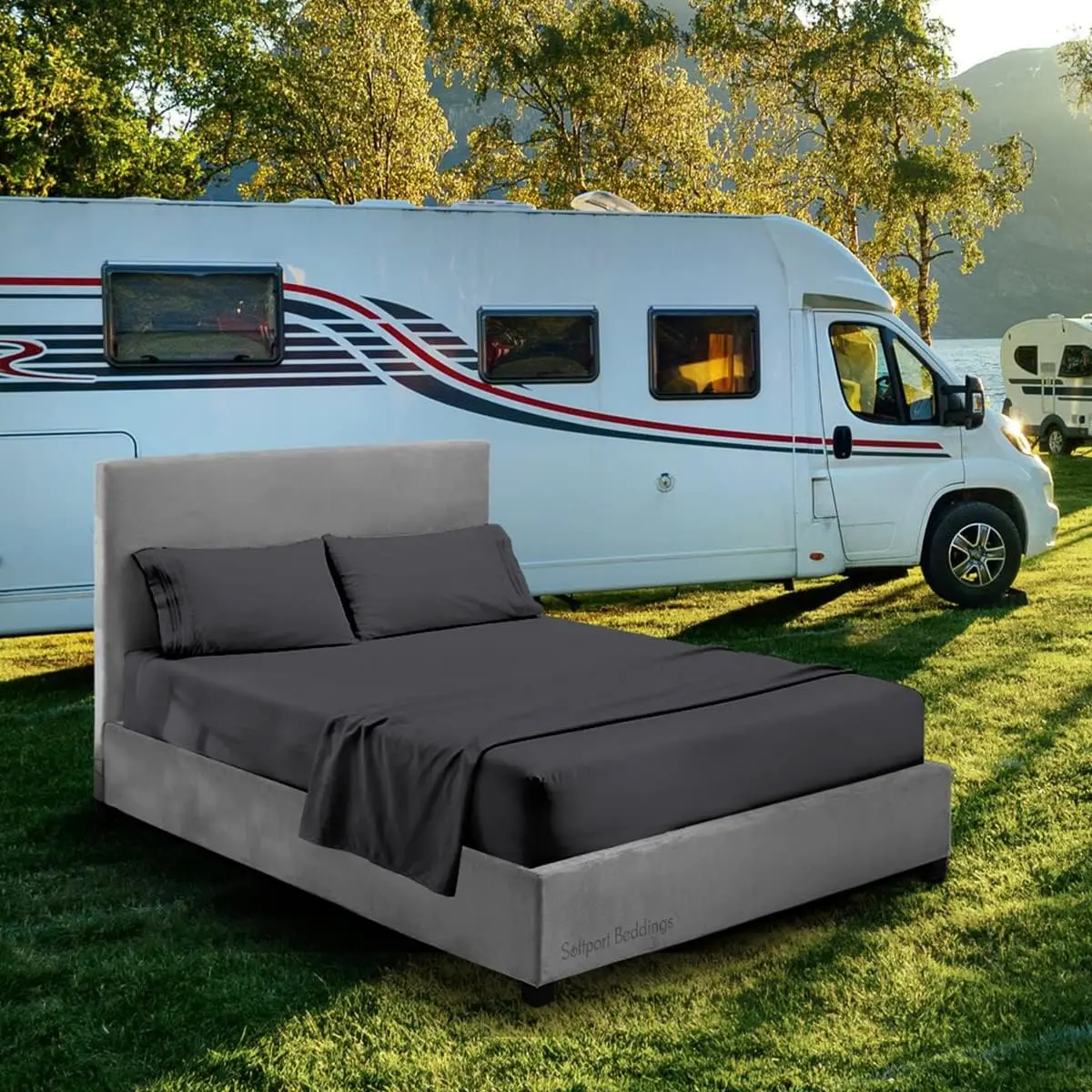 Rv Short King Set 72 X 75, простыни для кемпинга — простыни для автофургона — комплект простыней из 100% хлопка — длинные скобы, египетский хлопок, подходит для глубины 8 дюймов
Rv Short King Set 72 X 75, простыни для кемпинга — простыни для автофургона — комплект простыней из 100% хлопка — длинные скобы, египетский хлопок, подходит для глубины 8 дюймов