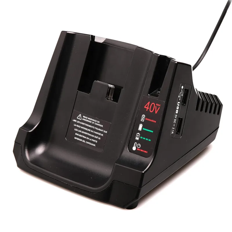 LCS36 LCS40 Fast Charger With Dual USB For Black & Decker 36V 40V Max Lithium Ion Battery LBXR36 LBX36 LBXR2036 LBX2040 LCS1240
LCS36 LCS40 Fast Charger With Dual USB For Black & Decker 36V 40V Max Lithium Ion Battery LBXR36 LBX36 LBXR2036 LBX2040 LCS1240