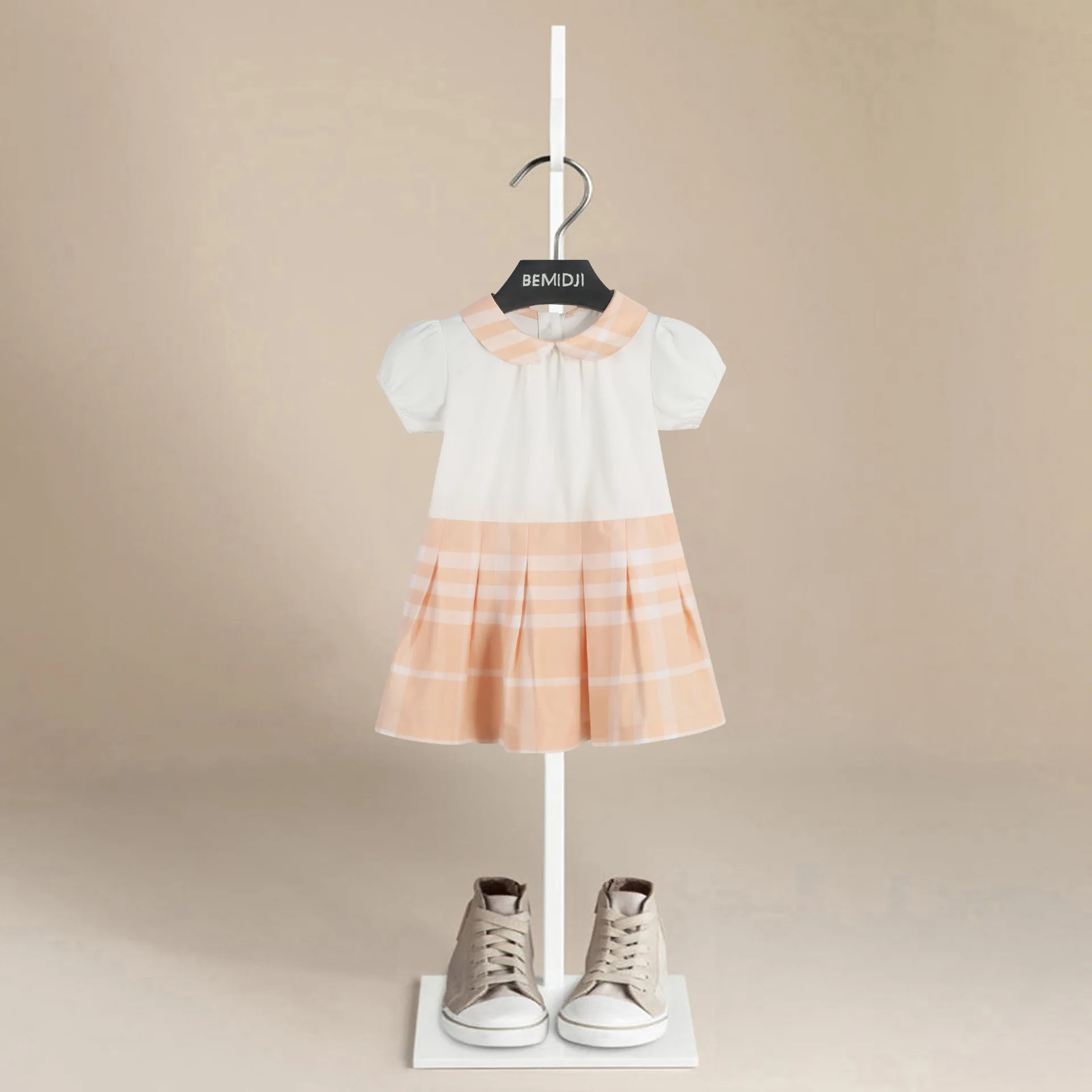 Girls Clothes 2025 Summer Pink White Splicing Princess Dresses Short Sleeve Kids Dress Baby Dresses for Children Clothing 2-6Y
Girls Clothes 2025 Summer Pink White Splicing Princess Dresses Short Sleeve Kids Dress Baby Dresses for Children Clothing 2-6Y